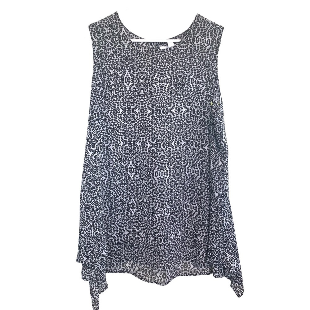 FEVER Women’s Mosaic Blouse, XL